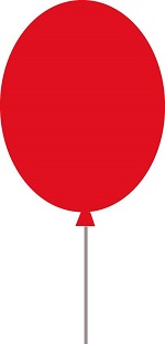 rød ballon